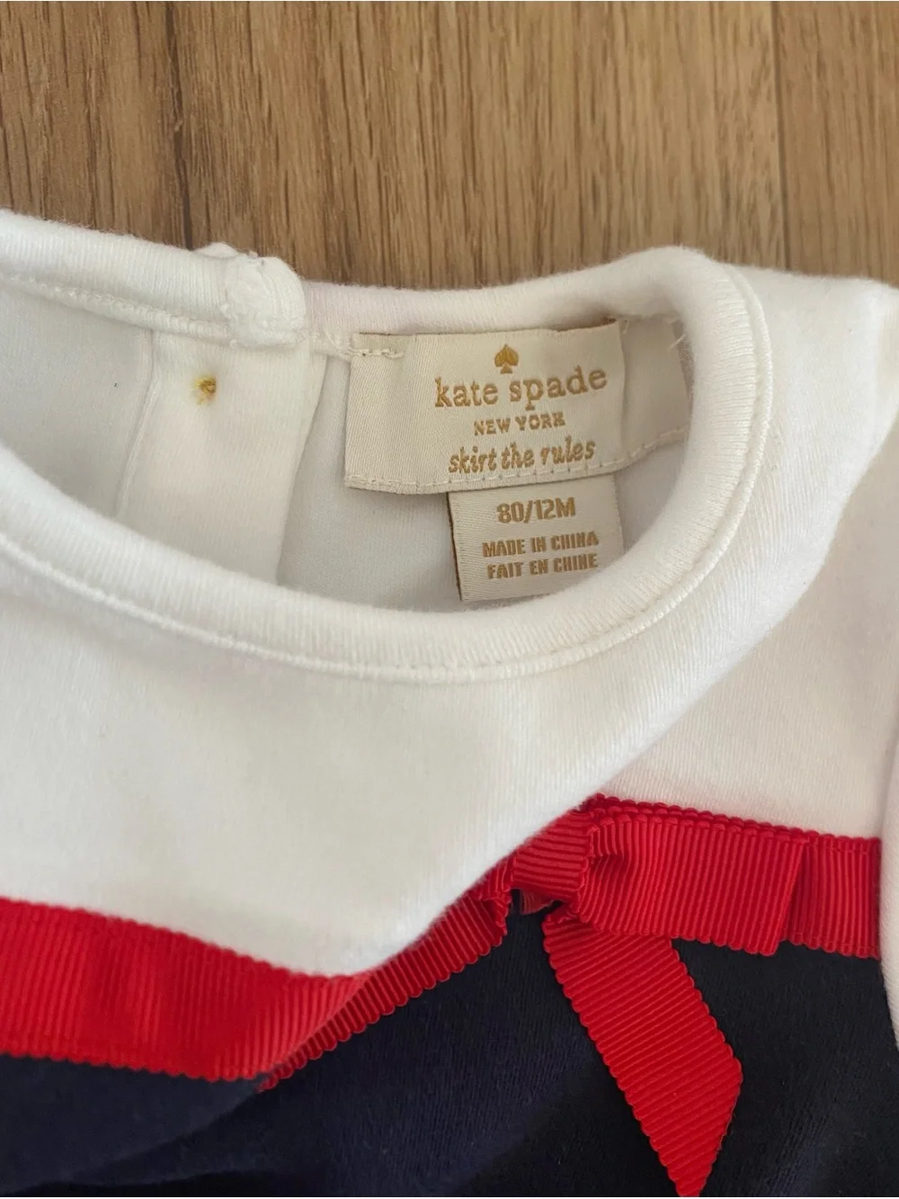 KATE SPADE Baby Girls’s Skirt The Rules Striped Dress 12 months